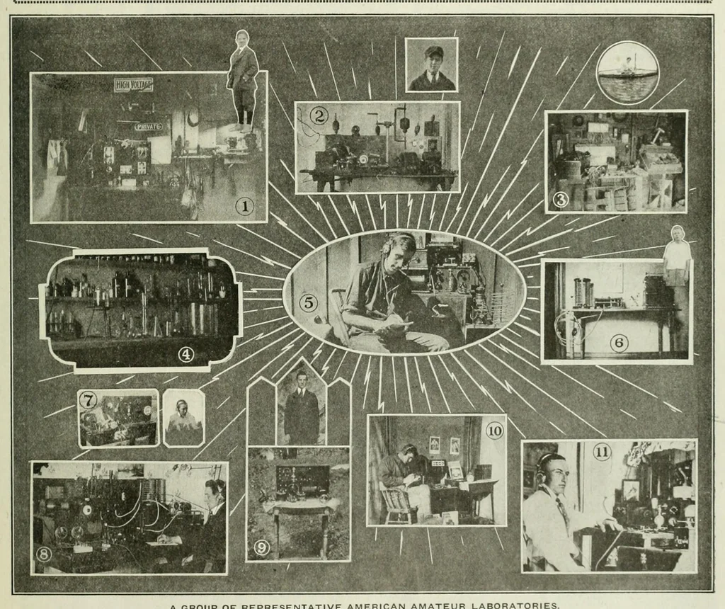 An illustration from The Electrical experimenter, 1918, leaf 45