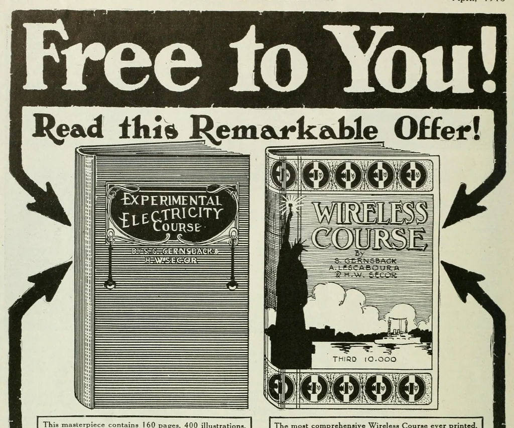 An illustration from The Electrical experimenter, 1918, leaf 72