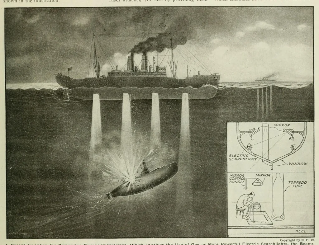 An illustration from The Electrical experimenter, 1918, leaf 9