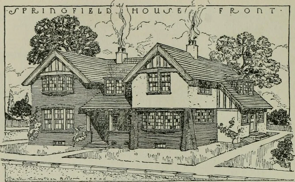 An illustration from The craftsman, 1901, leaf 199