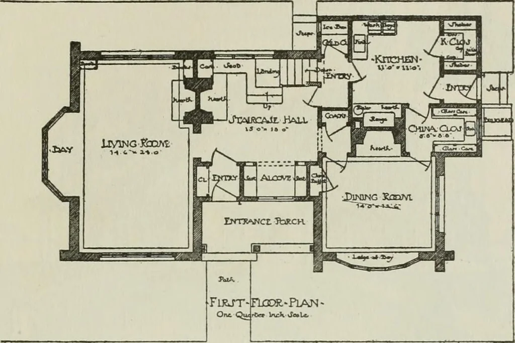 An illustration from The craftsman, 1901, leaf 200