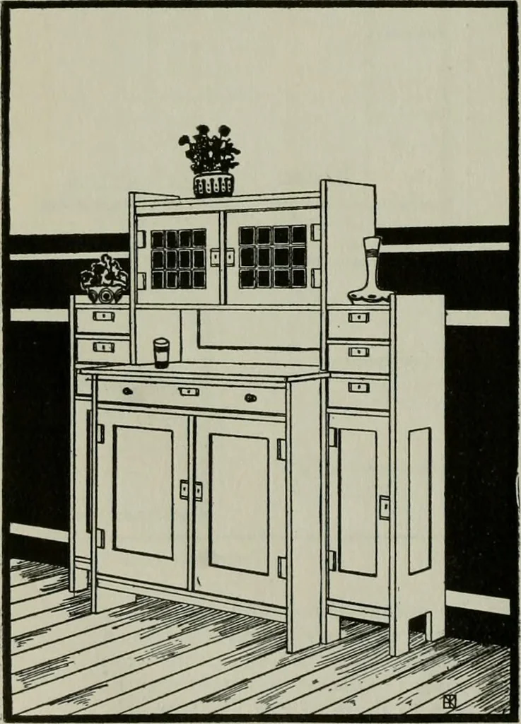 An illustration from The craftsman, 1901, leaf 327
