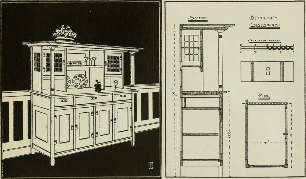 An illustration from The craftsman, 1901, leaf 328