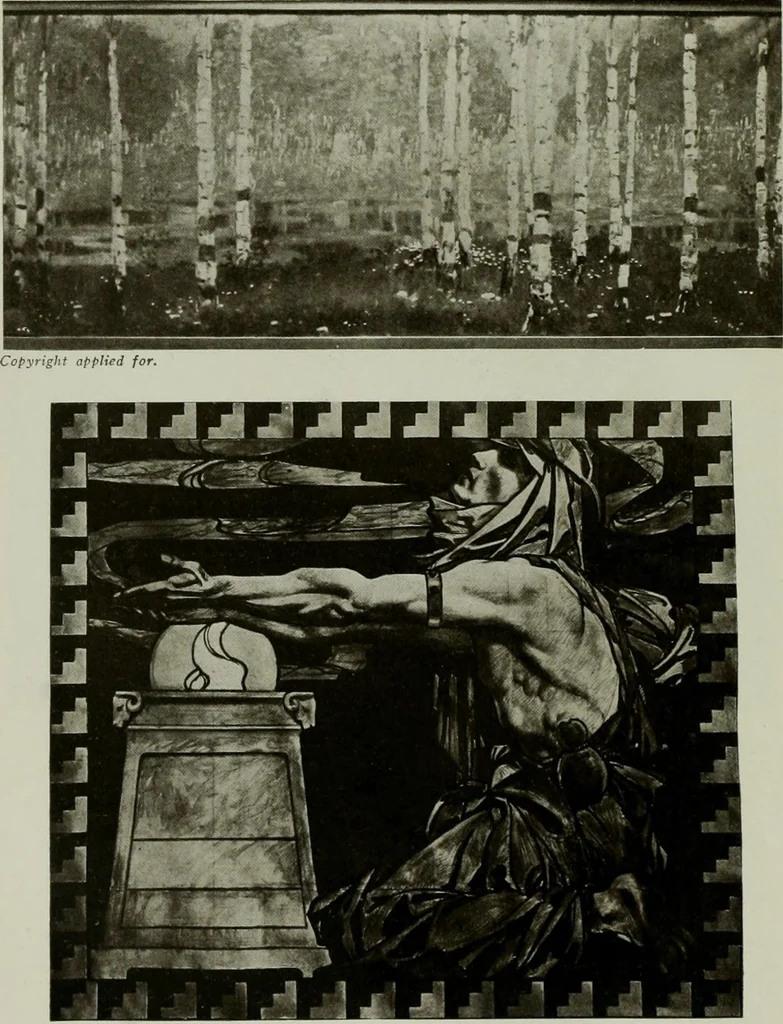 An illustration from The craftsman, 1901, leaf 75