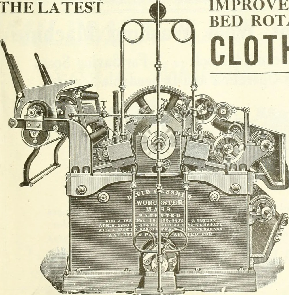 An illustration from Canadian textile journal, 1908, leaf 10