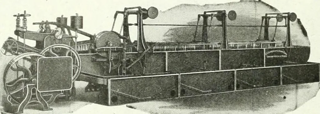 An illustration from Canadian textile journal, 1908, leaf 11