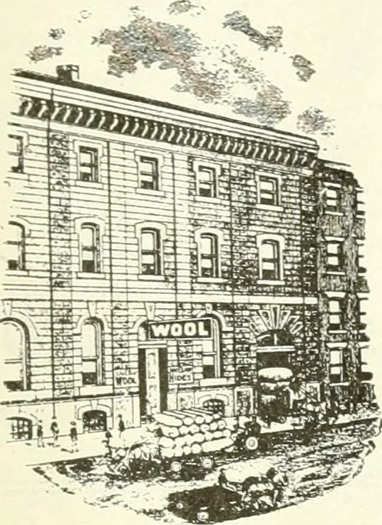 An illustration from Canadian textile journal, 1908, leaf 18