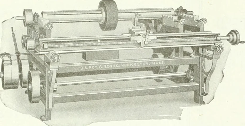 An illustration from Canadian textile journal, 1908, leaf 23