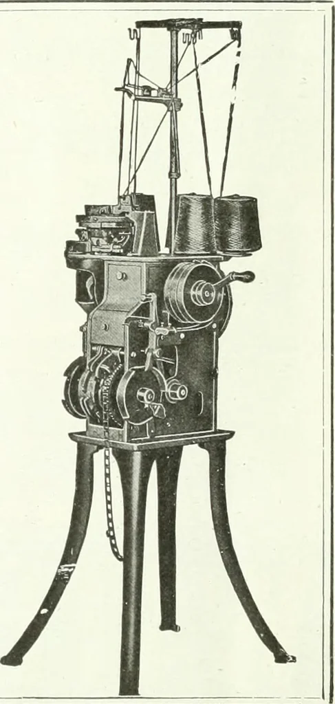 An illustration from Canadian textile journal, 1908, leaf 55