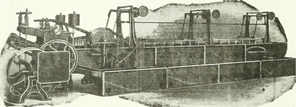 An illustration from Canadian textile journal, 1908, leaf 13