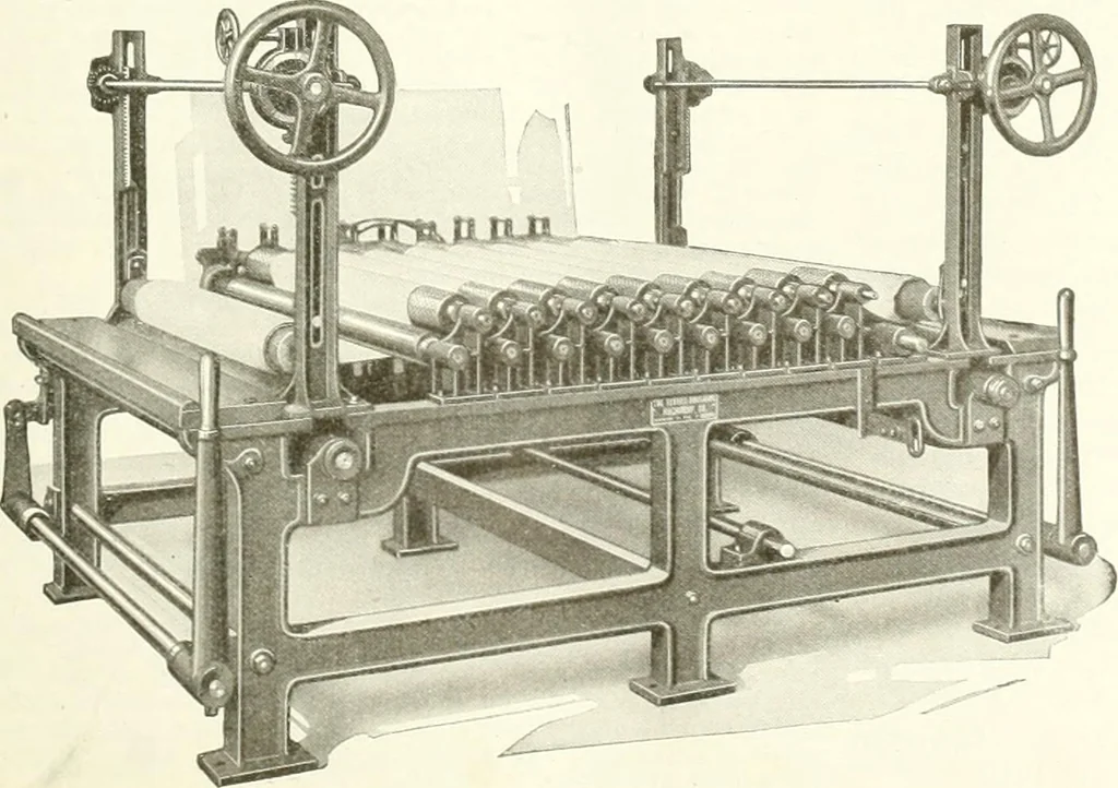 An illustration from Canadian textile journal, 1908, leaf 34