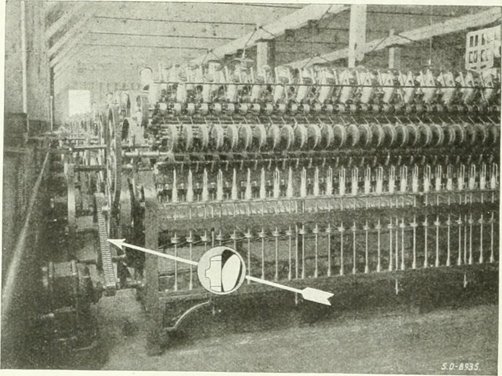 An illustration from Canadian textile journal, 1908, leaf 57