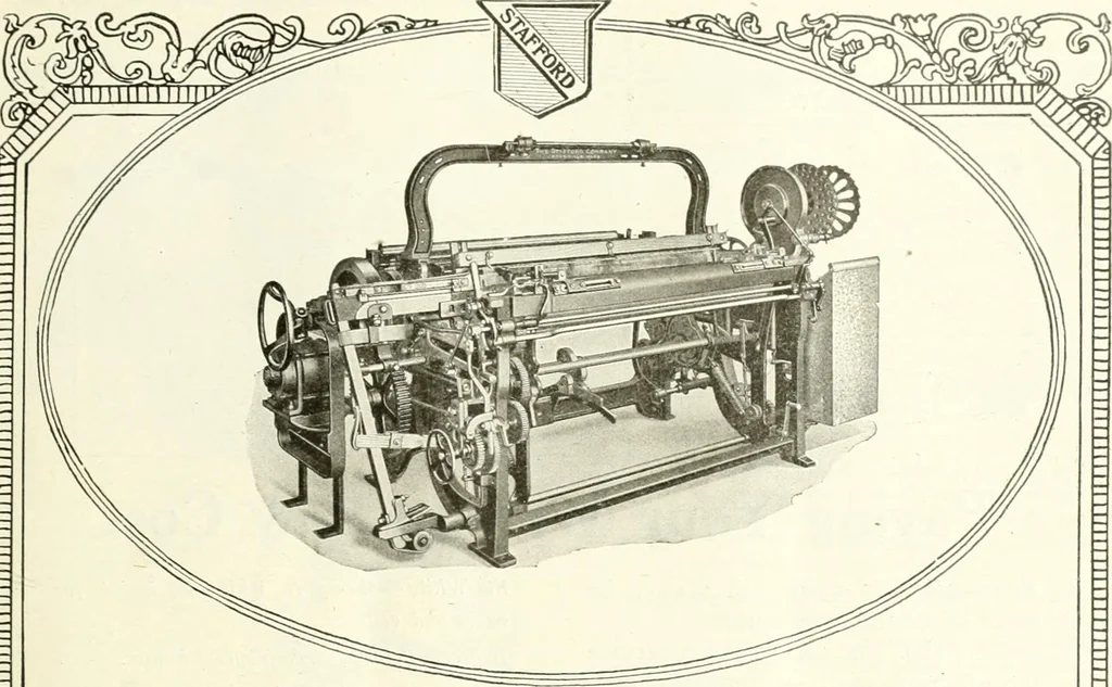 An illustration from Canadian textile journal, 1908, leaf 6