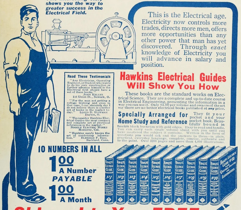An illustration from The Electrical experimenter, 1917, leaf 67