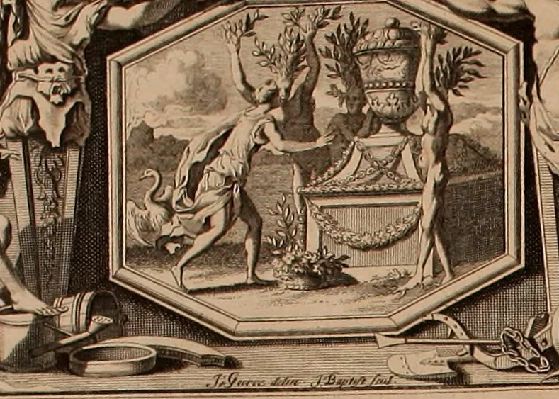 An illustration from Naauwkeurige beschryving der aardgewassen, waar in de veelerley aart en bijzondere eigenschappen der boomen, heesters, kruyden, bloemen, met haare vrugten, zaden, wortelen en bollen, neevens derzelver waare voort-teeling, gelukkige aanwinning, en heylzaame genees-krachten ... beschreeven worden;, 1696, leaf 163