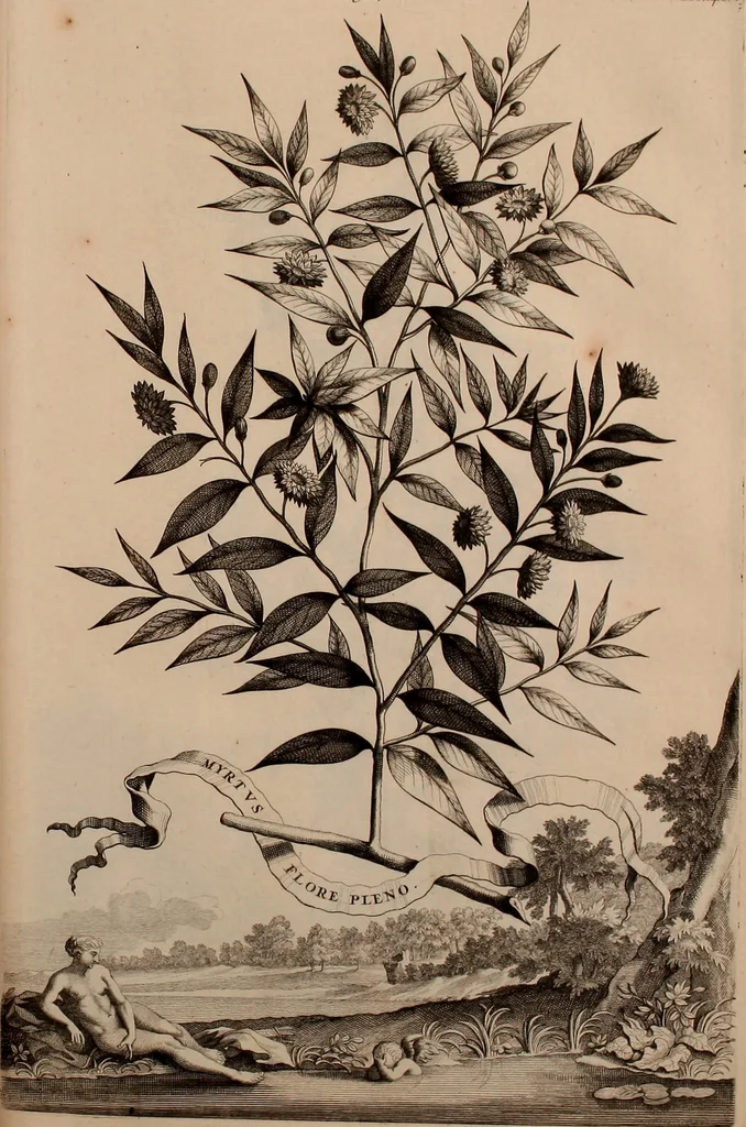 An illustration from Naauwkeurige beschryving der aardgewassen, waar in de veelerley aart en bijzondere eigenschappen der boomen, heesters, kruyden, bloemen, met haare vrugten, zaden, wortelen en bollen, neevens derzelver waare voort-teeling, gelukkige aanwinning, en heylzaame genees-krachten ... beschreeven worden;, 1696, leaf 168