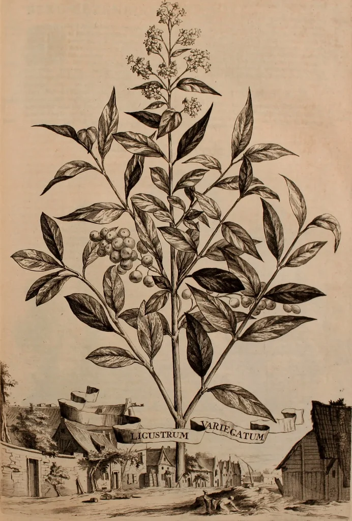 An illustration from Naauwkeurige beschryving der aardgewassen, waar in de veelerley aart en bijzondere eigenschappen der boomen, heesters, kruyden, bloemen, met haare vrugten, zaden, wortelen en bollen, neevens derzelver waare voort-teeling, gelukkige aanwinning, en heylzaame genees-krachten ... beschreeven worden;, 1696, leaf 304