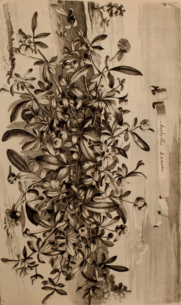 An illustration from Naauwkeurige beschryving der aardgewassen, waar in de veelerley aart en bijzondere eigenschappen der boomen, heesters, kruyden, bloemen, met haare vrugten, zaden, wortelen en bollen, neevens derzelver waare voort-teeling, gelukkige aanwinning, en heylzaame genees-krachten ... beschreeven worden;, 1696, leaf 414
