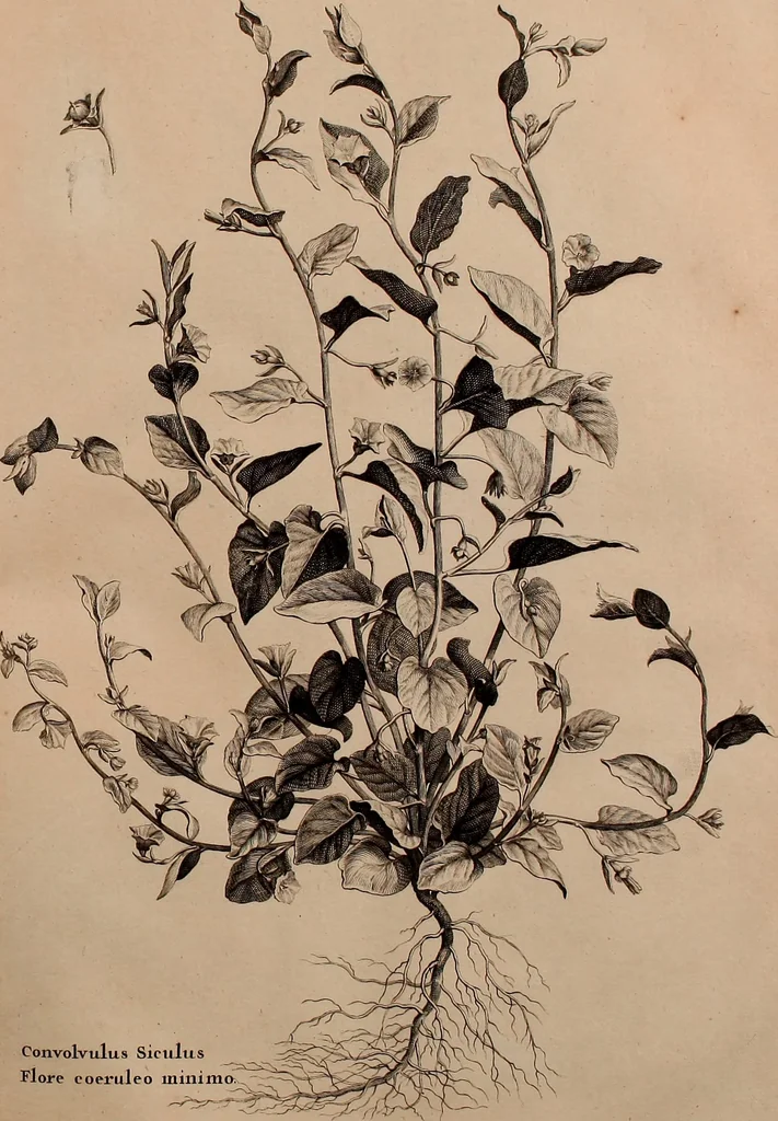 An illustration from Naauwkeurige beschryving der aardgewassen, waar in de veelerley aart en bijzondere eigenschappen der boomen, heesters, kruyden, bloemen, met haare vrugten, zaden, wortelen en bollen, neevens derzelver waare voort-teeling, gelukkige aanwinning, en heylzaame genees-krachten ... beschreeven worden;, 1696, leaf 570