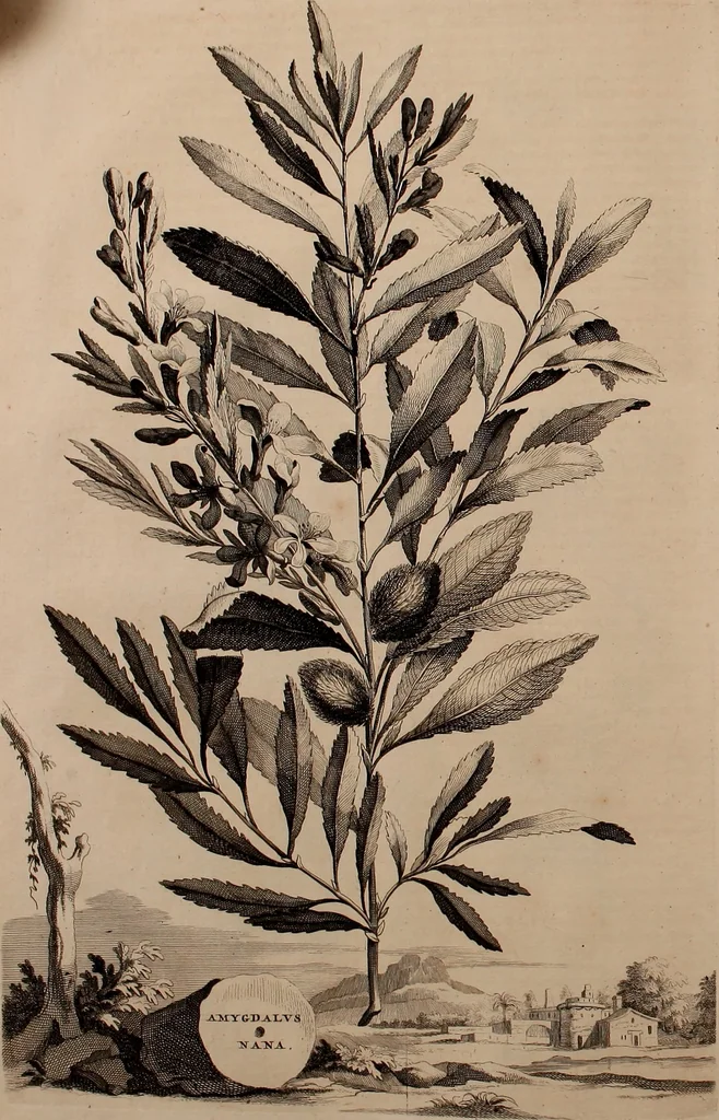 An illustration from Naauwkeurige beschryving der aardgewassen, waar in de veelerley aart en bijzondere eigenschappen der boomen, heesters, kruyden, bloemen, met haare vrugten, zaden, wortelen en bollen, neevens derzelver waare voort-teeling, gelukkige aanwinning, en heylzaame genees-krachten ... beschreeven worden;, 1696, leaf 75