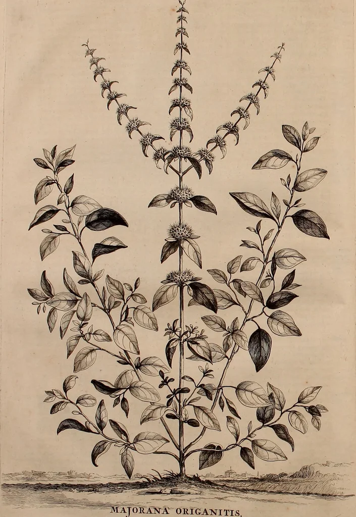An illustration from Naauwkeurige beschryving der aardgewassen, waar in de veelerley aart en bijzondere eigenschappen der boomen, heesters, kruyden, bloemen, met haare vrugten, zaden, wortelen en bollen, neevens derzelver waare voort-teeling, gelukkige aanwinning, en heylzaame genees-krachten ... beschreeven worden;, 1696, leaf 115