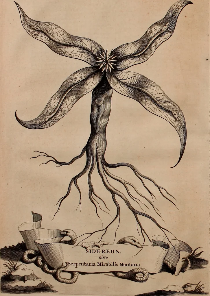 An illustration from Naauwkeurige beschryving der aardgewassen, waar in de veelerley aart en bijzondere eigenschappen der boomen, heesters, kruyden, bloemen, met haare vrugten, zaden, wortelen en bollen, neevens derzelver waare voort-teeling, gelukkige aanwinning, en heylzaame genees-krachten ... beschreeven worden;, 1696, leaf 129