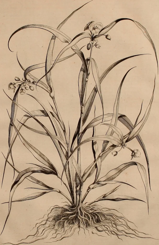 An illustration from Naauwkeurige beschryving der aardgewassen, waar in de veelerley aart en bijzondere eigenschappen der boomen, heesters, kruyden, bloemen, met haare vrugten, zaden, wortelen en bollen, neevens derzelver waare voort-teeling, gelukkige aanwinning, en heylzaame genees-krachten ... beschreeven worden;, 1696, leaf 190