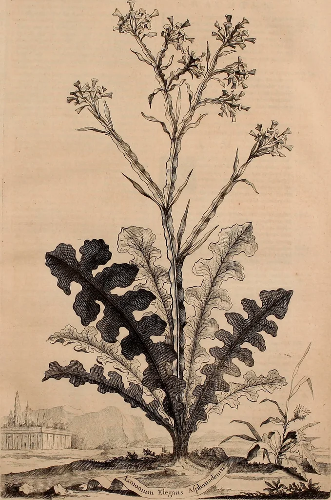 An illustration from Naauwkeurige beschryving der aardgewassen, waar in de veelerley aart en bijzondere eigenschappen der boomen, heesters, kruyden, bloemen, met haare vrugten, zaden, wortelen en bollen, neevens derzelver waare voort-teeling, gelukkige aanwinning, en heylzaame genees-krachten ... beschreeven worden;, 1696, leaf 92