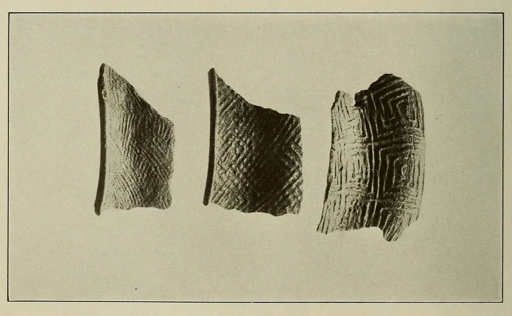 An illustration from The Nacoochee mound in Georgia, 1918, leaf 108