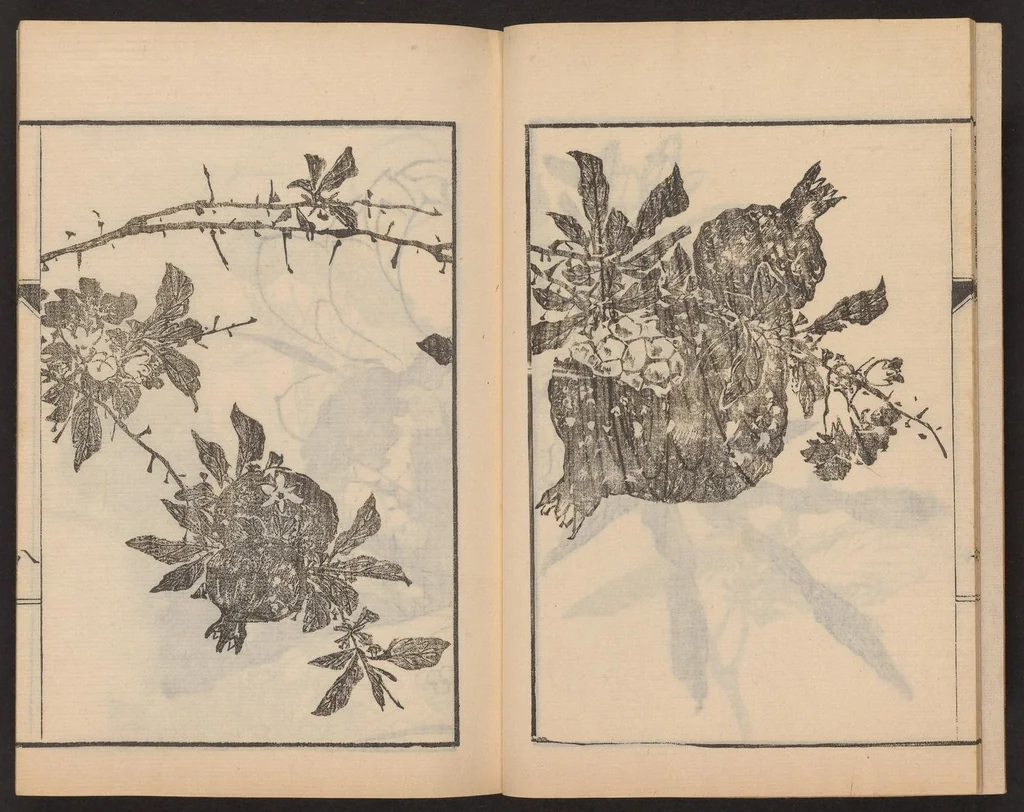 An illustration from Nanga kachō gafu, 1918, leaf 10