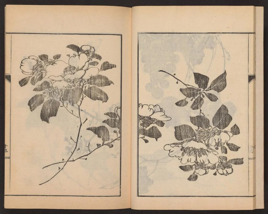 An illustration from Nanga kachō gafu, 1918, leaf 15