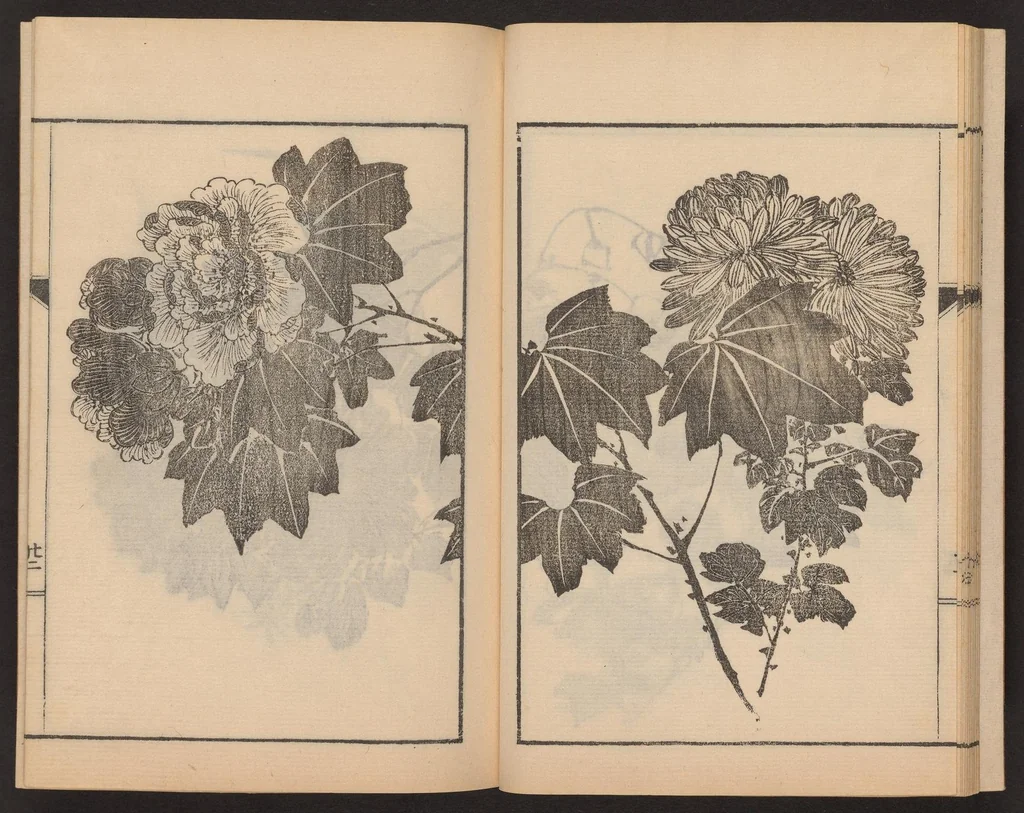 An illustration from Nanga kachō gafu, 1918, leaf 24