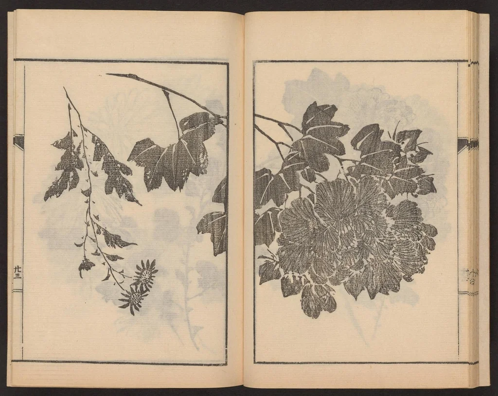 An illustration from Nanga kachō gafu, 1918, leaf 25