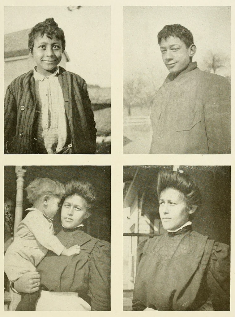 An illustration from The Nanticoke community of Delaware, 1915, leaf 29