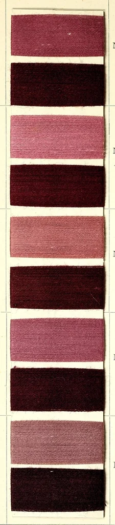 An illustration from Naphtol AS auf Baumwollgarn = Naphtol AS on cotton yarn = Naphtol AS sur filés de coton, 1900, leaf 32