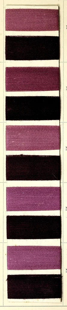 An illustration from Naphtol AS auf Baumwollgarn = Naphtol AS on cotton yarn = Naphtol AS sur filés de coton, 1900, leaf 38
