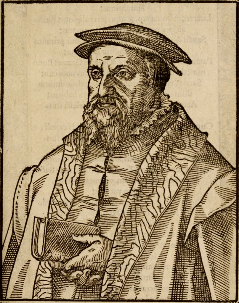 An illustration from Narratio historica vicissitvdinis rervm quae in inclyto Brittaniae Regno acciderunt, Anno Domini 1553, 1558, leaf 2