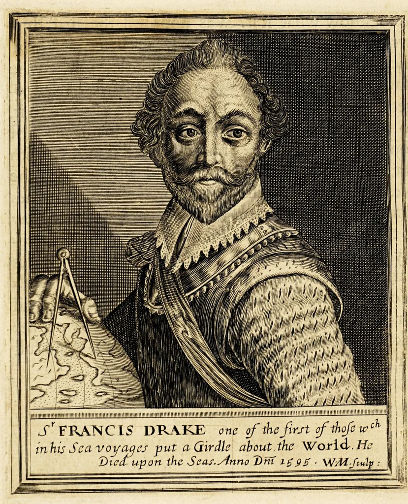 An illustration from Narrationes duæ admodum memorabiles, : quarum prima continet diarium expeditionis Francisci Draki equitis Angli in Indias Occidentales suscepæ, anno MDLXXXV. Altera omnium rerum ab eodem Drako et Norreysio in Lusitanica irruptione gestarum fidelem continuationem subjicit, 1590, leaf 8