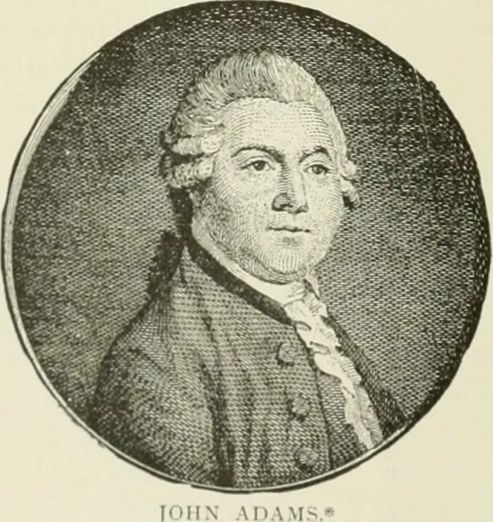 An illustration from Narrative and critical history of America, 1884, leaf 105