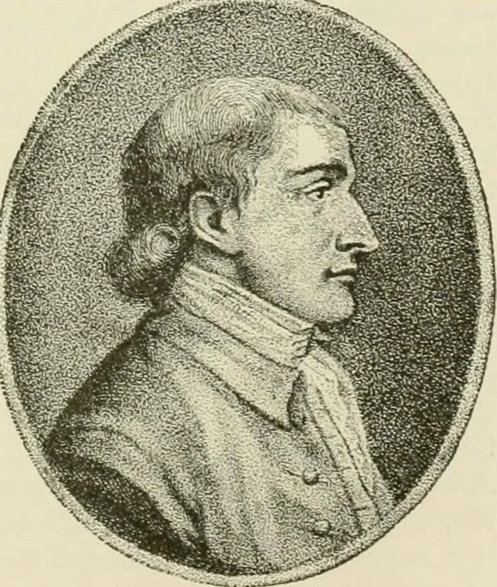 An illustration from Narrative and critical history of America, 1884, leaf 106