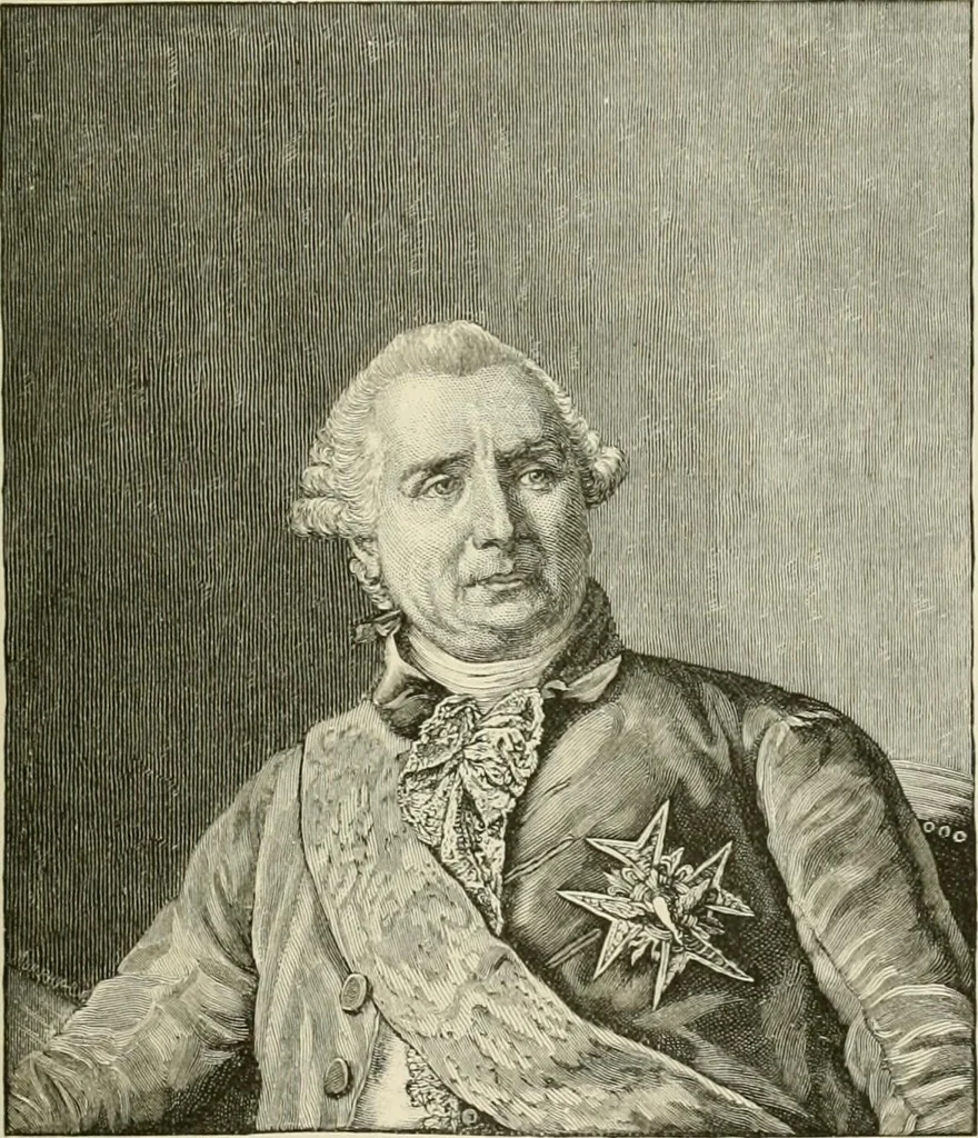 An illustration from Narrative and critical history of America, 1884, leaf 108