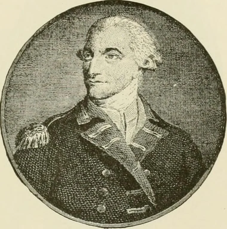 An illustration from Narrative and critical history of America, 1884, leaf 110