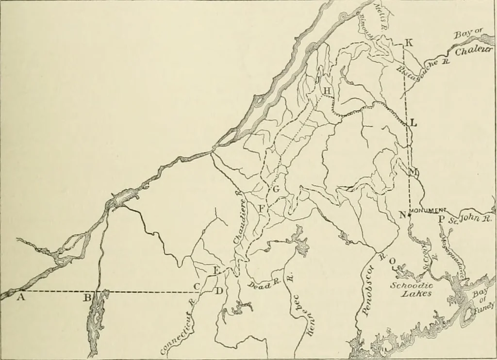 An illustration from Narrative and critical history of America, 1884, leaf 190