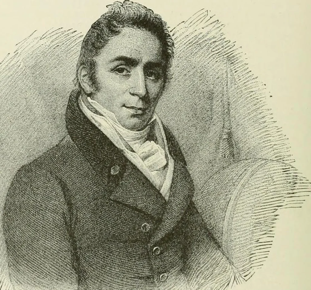 An illustration from Narrative and critical history of America, 1884, leaf 193