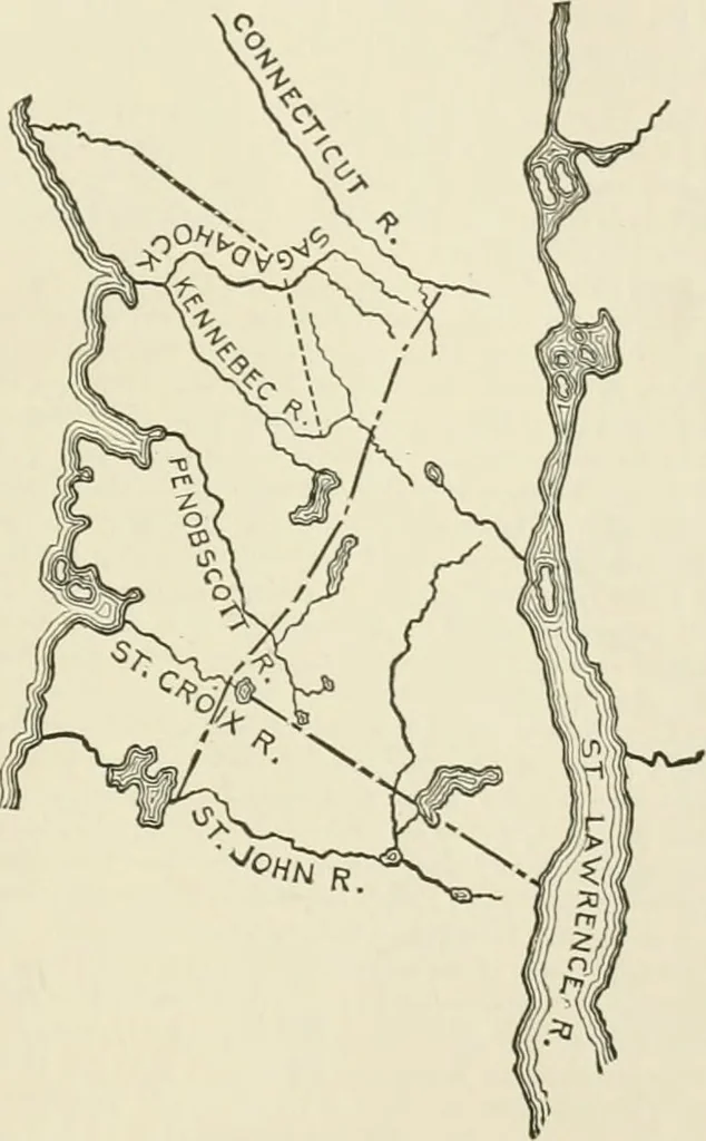 An illustration from Narrative and critical history of America, 1884, leaf 196