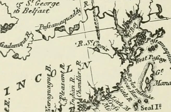 An illustration from Narrative and critical history of America, 1884, leaf 201