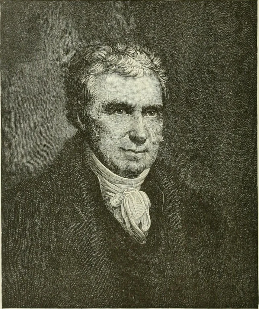 An illustration from Narrative and critical history of America, 1884, leaf 279