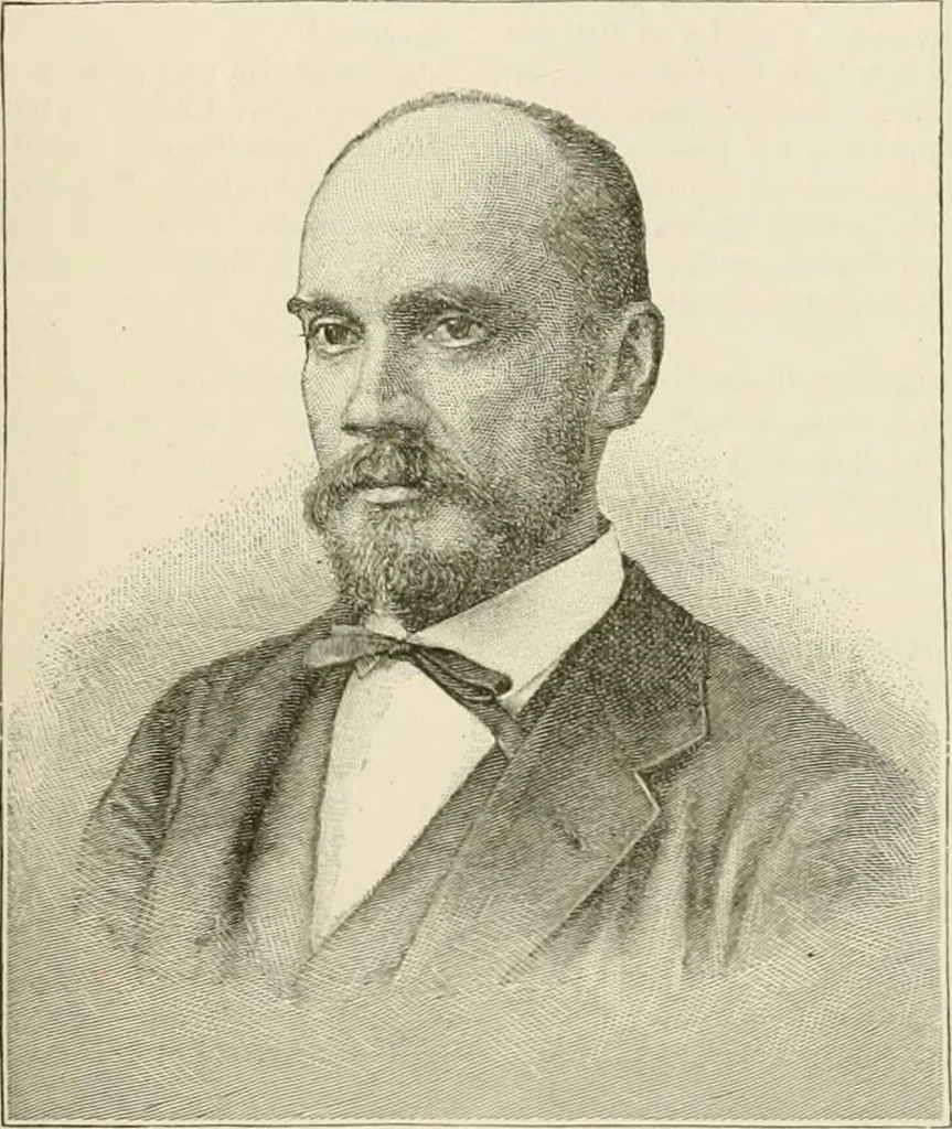 An illustration from Narrative and critical history of America, 1884, leaf 282