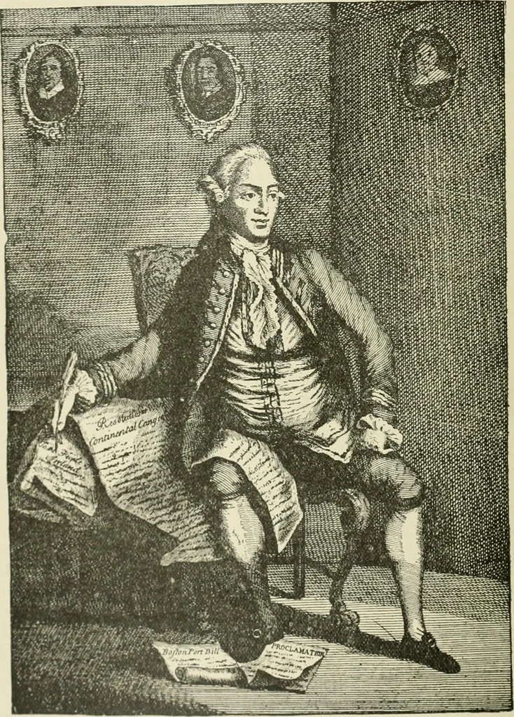 An illustration from Narrative and critical history of America, 1884, leaf 29