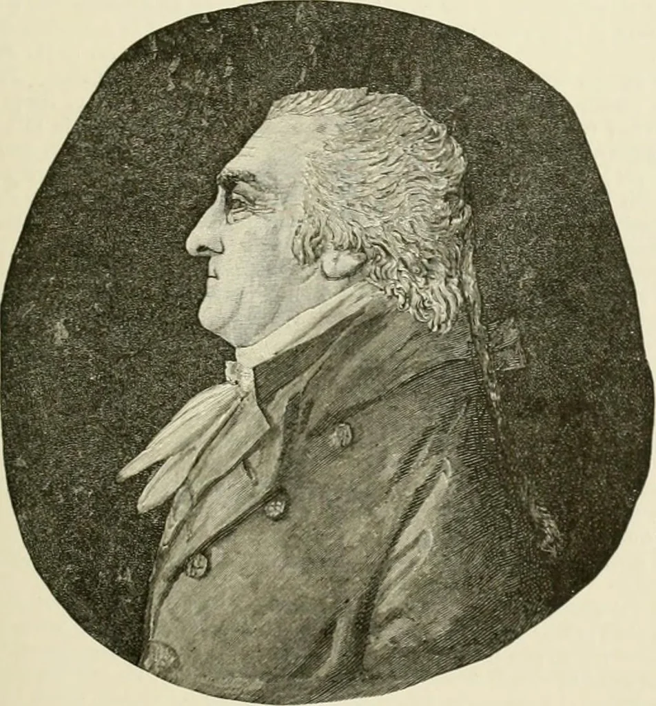 An illustration from Narrative and critical history of America, 1884, leaf 336